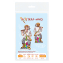 Набор для вышивания на пластиковой канве 