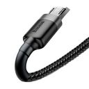 Кабель Baseus Cafule Cable USB - Micro USB (3 м; серо-чёрный) — фото, картинка — 3