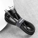 Кабель Baseus Cafule Cable USB - Micro USB (3 м; серо-чёрный) — фото, картинка — 6