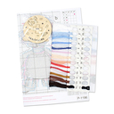 Набор для вышивания на пластиковой канве 