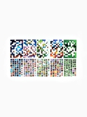 Аппликация наклейками 