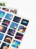 Аппликация наклейками 