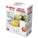 Дозатор для моющего средства с губкой (8х16х20 см; белый) — фото, картинка — 1