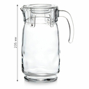 Кувшин стеклянный с крышкой 