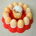 Подставка для кулича и яиц 