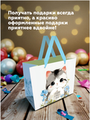 Пакет бумажный подарочный 