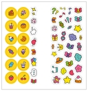 Аниме-раскраски с наклейками. Сладости — фото, картинка — 1