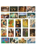 Мемо 2 в 1. Мировые шедевры и картины русских художников — фото, картинка — 5