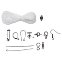 Набор фурнитуры для украшений (черный никель) — фото, картинка — 1