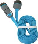 Кабель Defender USB10-03BP, MicroUSB-Lightning, 1 м (синий) — фото, картинка — 2