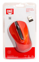 Мышь беспроводная Smartbuy ONE 329AG-R (красная) — фото, картинка — 2