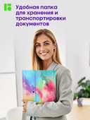 Папка-конверт на кнопке 