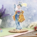 Набор для вышивания на пластиковой канве 