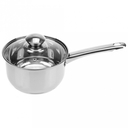 Ковш металлический с крышкой 1 л 