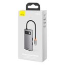 USB-хаб Baseus Metal Gleam 4в1 (серый) — фото, картинка — 6