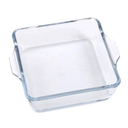 Блюдо для запекания стеклянное (15х13х4 см) — фото, картинка — 1