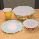 Крышка-присоска для хранения продуктов (10 см) — фото, картинка — 3