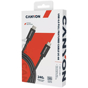 Кабель Canyon UC-44 USB Type-C - USB Type-C (арт. CNS-USBC44B) — фото, картинка — 1