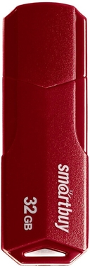 USB Flash Drive 32GB SmartBuy Clue Burgundy (SB32GBCLU-BG) — фото, картинка — 2