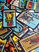 Карты мини Таро Таро Райдера Уэйта классические. 78 карт и 2 пустые карты (матовые; чёрный срез) — фото, картинка — 9