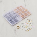 Набор фурнитуры для украшений (серебро, золото) — фото, картинка — 4