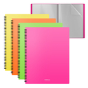 Папка с файлами на спирали 