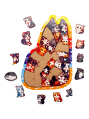 Пазл деревянный 