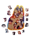 Пазл деревянный 