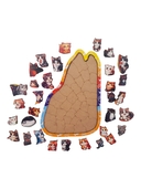 Пазл деревянный 