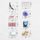 Набор 3D наклеек 