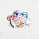 Набор 3D наклеек 