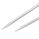 Спицы носочные для вязания (металл; 4 мм; 20 см) — фото, картинка — 1