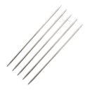 Спицы носочные для вязания (металл; 4 мм; 20 см) — фото, картинка — 3