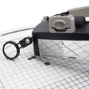 Лупа налобная с подсветкой 