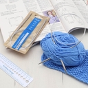 Спицы круговые для вязания (металл; 4,5 мм; 80 см) — фото, картинка — 4