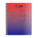 Тетрадь общая в клетку на гребне 