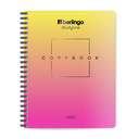 Тетрадь общая в клетку на гребне 