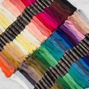 Набор ниток для вышивания №6 (50 цветов) — фото, картинка — 2