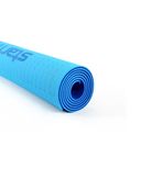 Коврик для йоги и фитнеса Core FM-201 (173х61х0,6 см; синий/темно-синий) — фото, картинка — 1