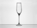 Бокал для шампанского стеклянный 