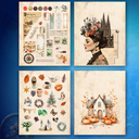 Стикербук для скрапбукинга 