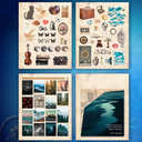 Стикербук для скрапбукинга 