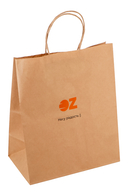 Пакет бумажный подарочный 