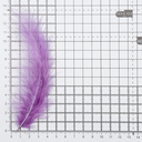 Перо марабу обработанное 