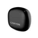 Наушники беспроводные Canyon TWS CNS-TWS5B (чёрные) — фото, картинка — 3