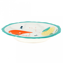 Тарелка глубокая фарфоровая 