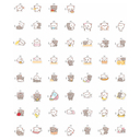 Набор виниловых наклеек 