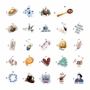 Набор виниловых наклеек 