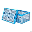 Ящик для хранения складной (47,5х34х23 cм; сине-серый) — фото, картинка — 1