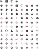 Набор виниловых наклеек 